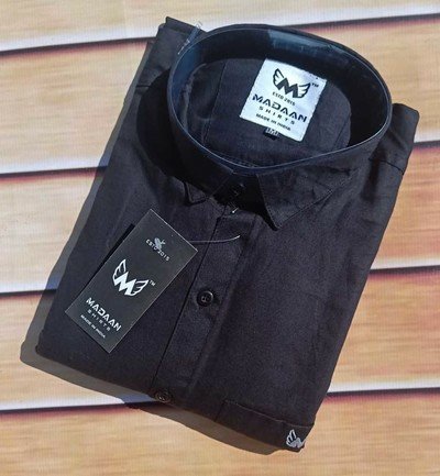 Cotton Plain Shirt