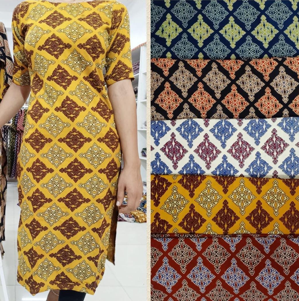 Batik Print Kurti